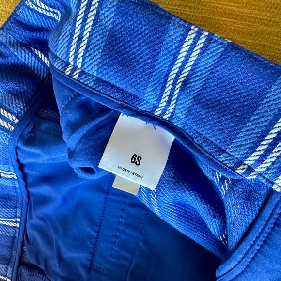 EXPRESS EDITOR MID RISE STRIPED RELAXED TROUSER PANT - Picture 4 of 4